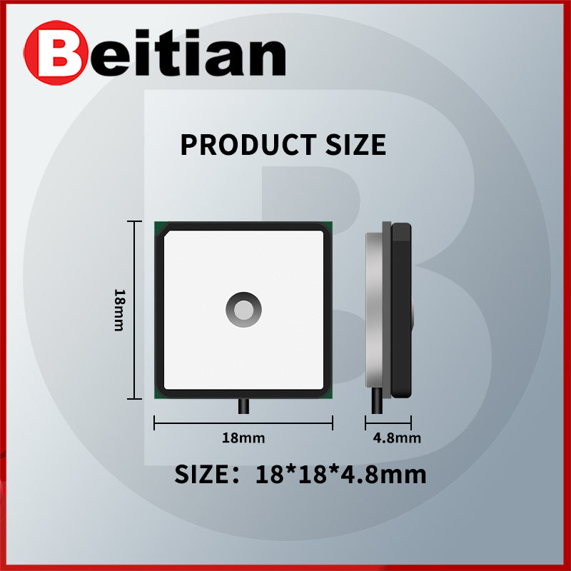 Beitian GPS BEIDOU positioning built-in ceramic antenna high gain satellite navigation vehicle and ship BT-182B Beitian GPS BEIDOU positioning built-in ceramic antenna high gain satellite navigation vehicle and ship BT-182B